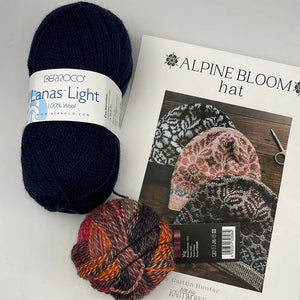 Alpine Bloom Hat Kit Yarn Folk