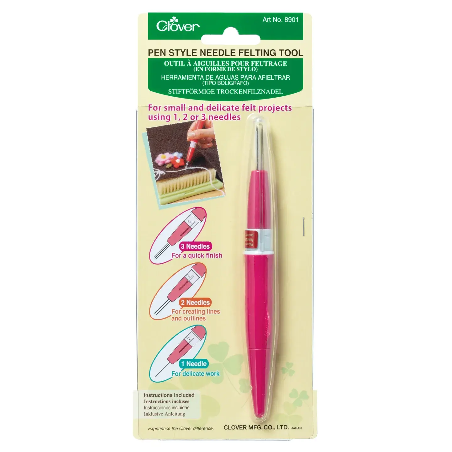 Clover Pen-Style Felting Tool Clover