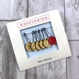 Katrinkles Stitch Markers of the Month Katrinkles