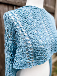 LYS Love Shawl Kits Dream in Color