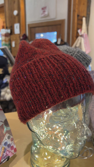 Hat in Yak with Sequins