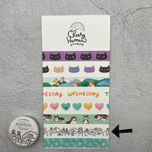 Cheery Human Washi Tape (and a sticker) Cheery Human