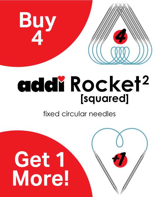 ADDI ROCKET SQUARED PROMO + PLYMOUTH CROCHET ALONG Yarn Folk