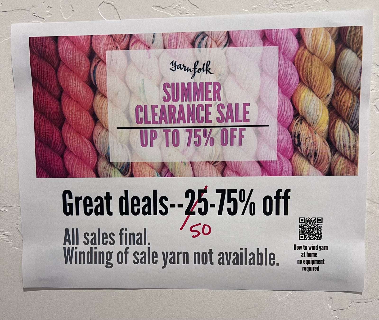 NEW CLEARANCE MARKDOWNS (this is not a drill)
