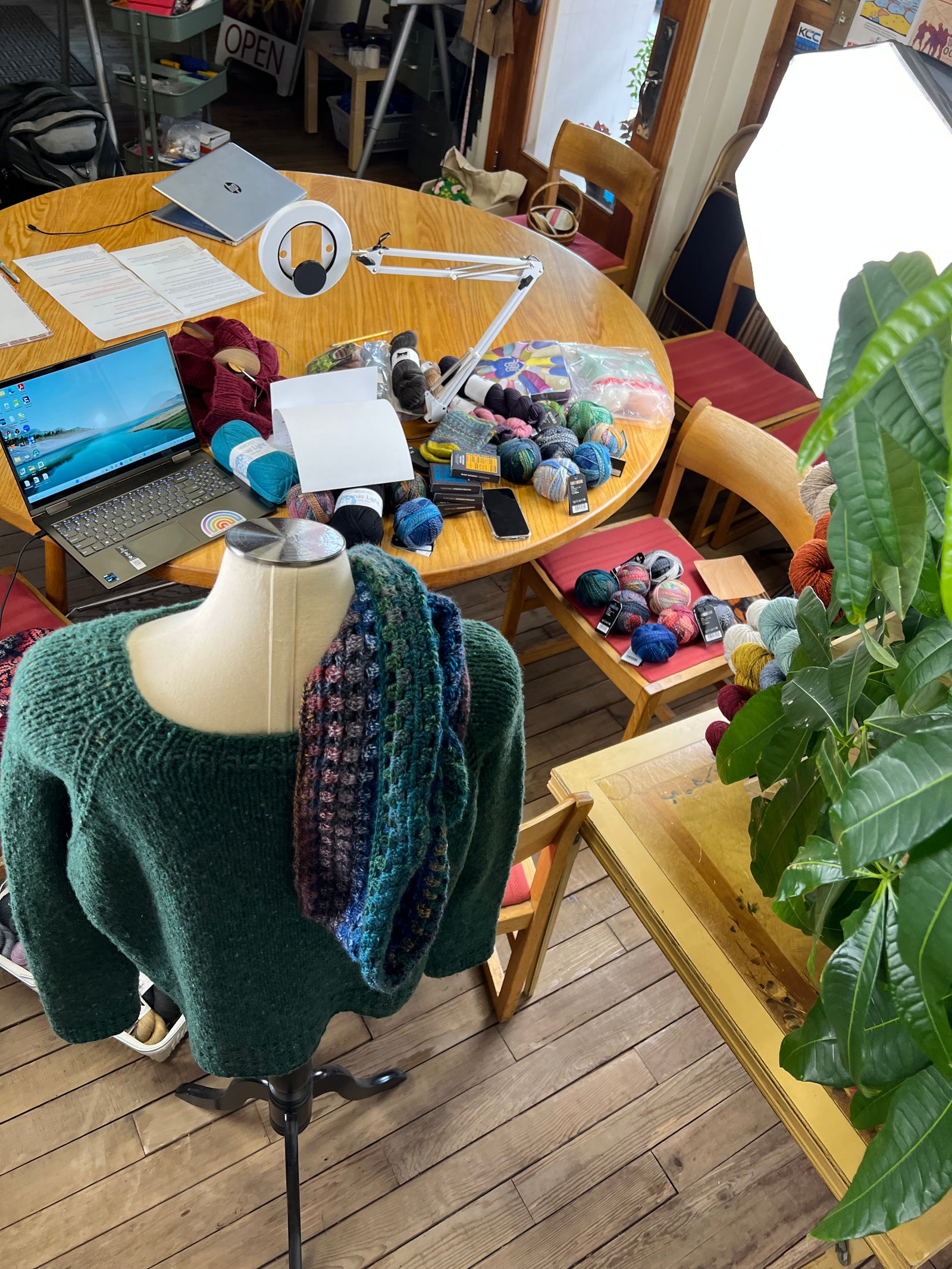 A Light in the Window Blanket Kits, and NEW Doodle Decks from Pacific Knit Co! Yarn Folk