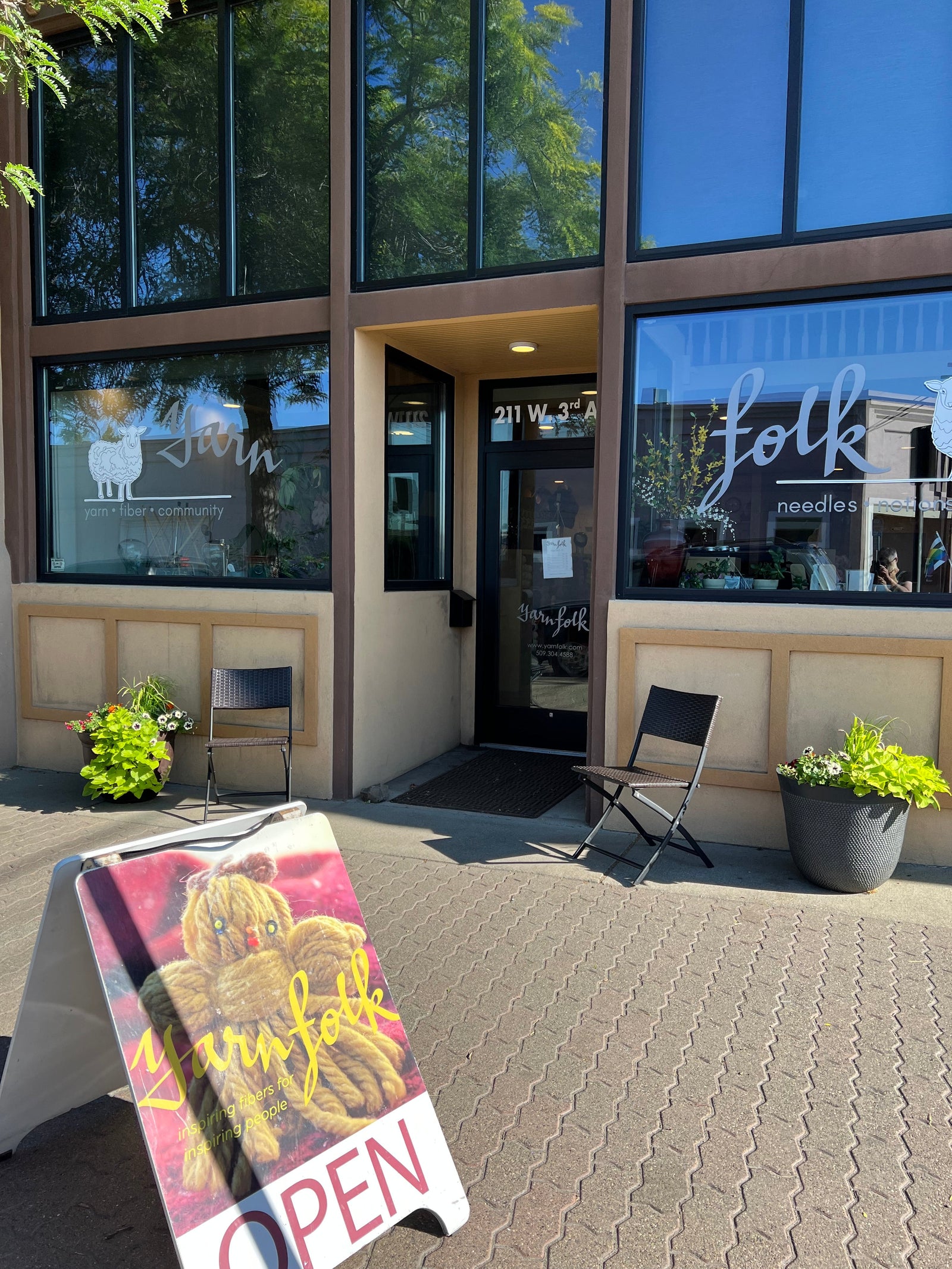 We (all) did it!! If you couldn't join us, you can check out our Grand Reopening Collection online ❤️💛