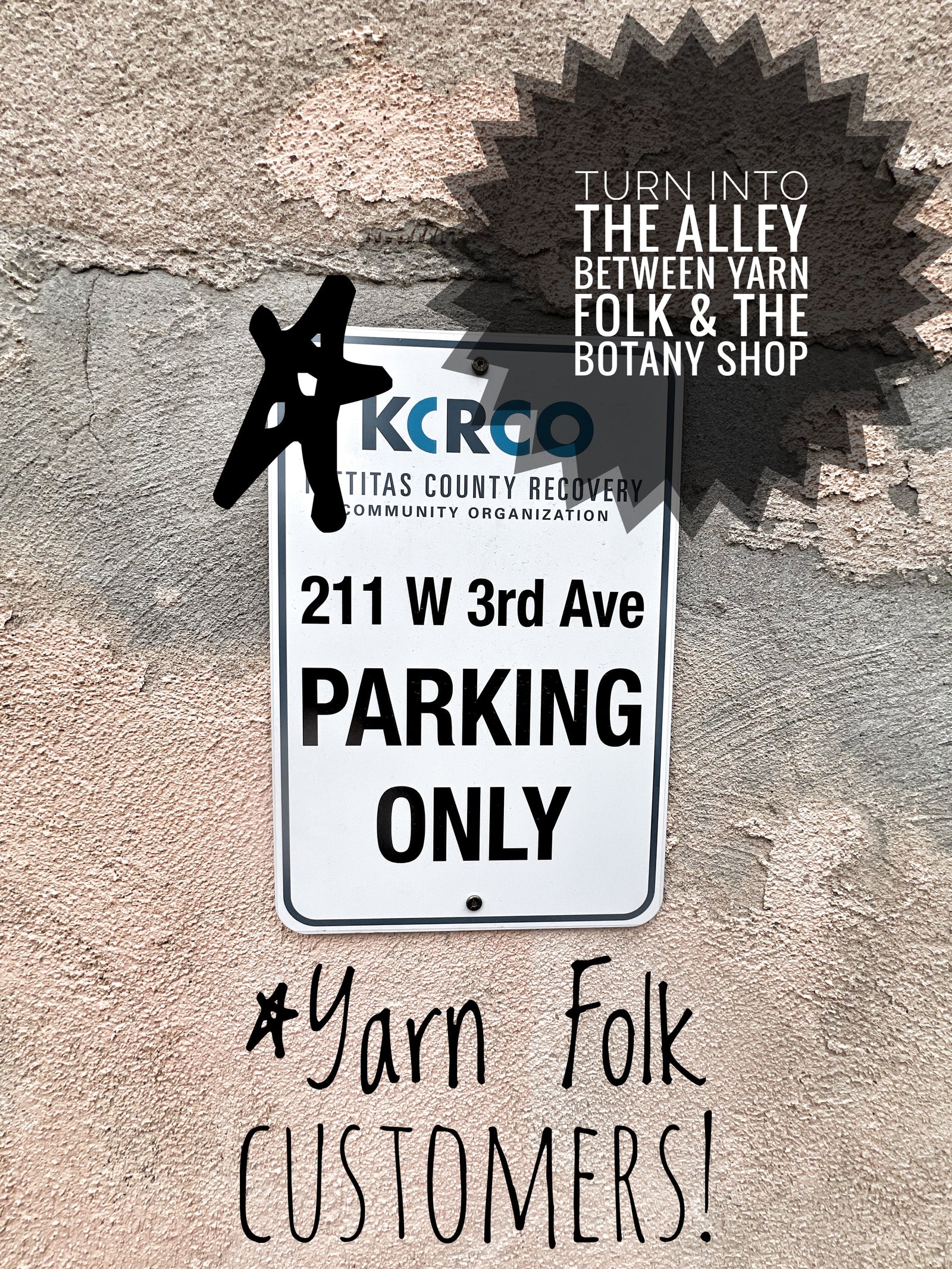 PARKING! SHELF LABELS! YARN TASTING! A peek at a new yarn!