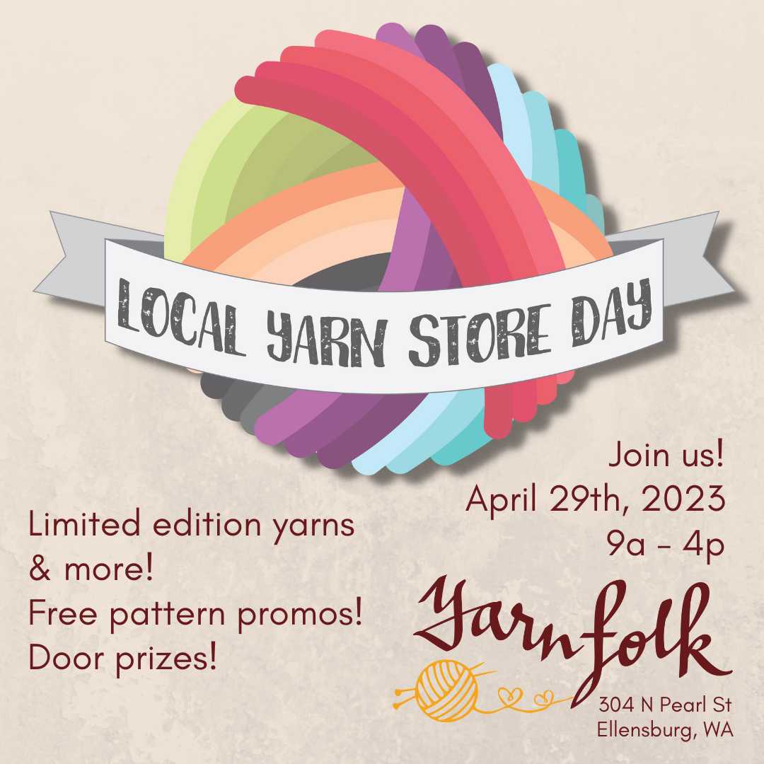 LYS Day, THIS Saturday! Yarn Folk