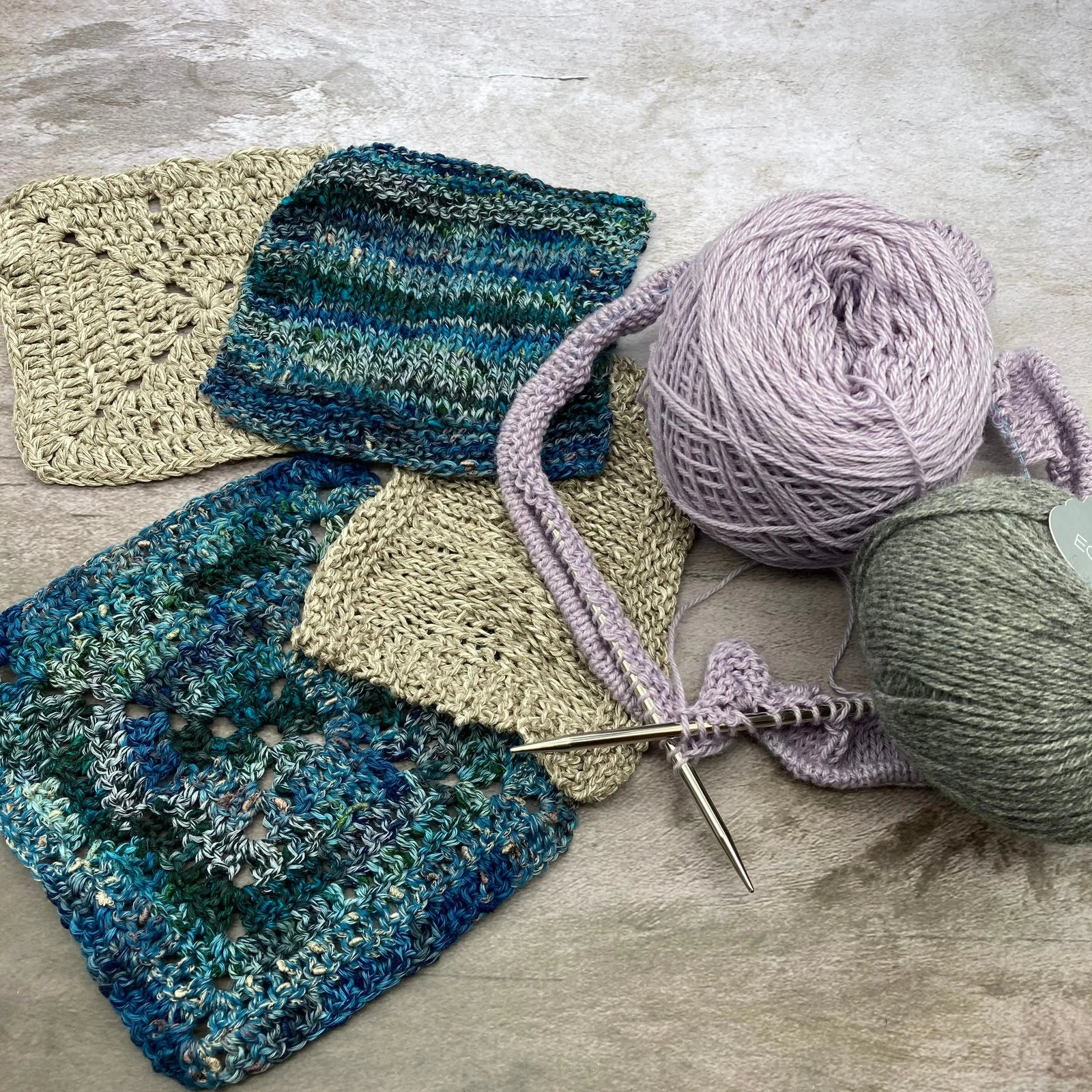 More swatching (not what you think) Yarn Folk