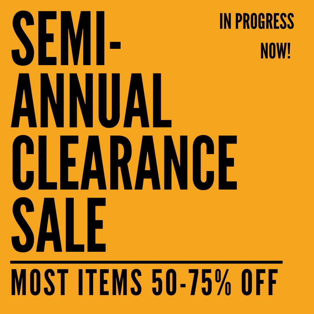 Semi-Annual Clearance Sale -- New Markdowns! Yarn Folk