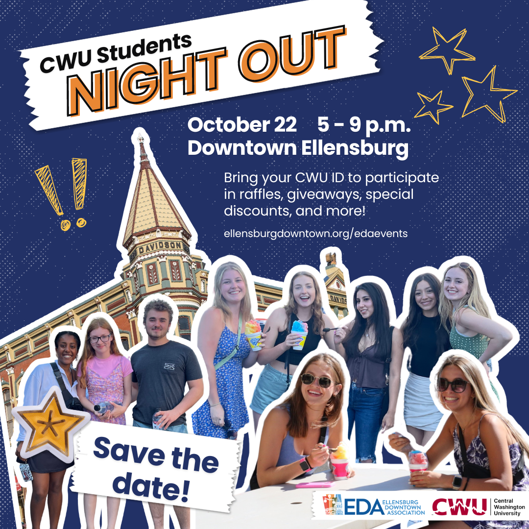 Students Night Out--Tonight! Kim Dyes Yarn Trunk Show extended through this evening.