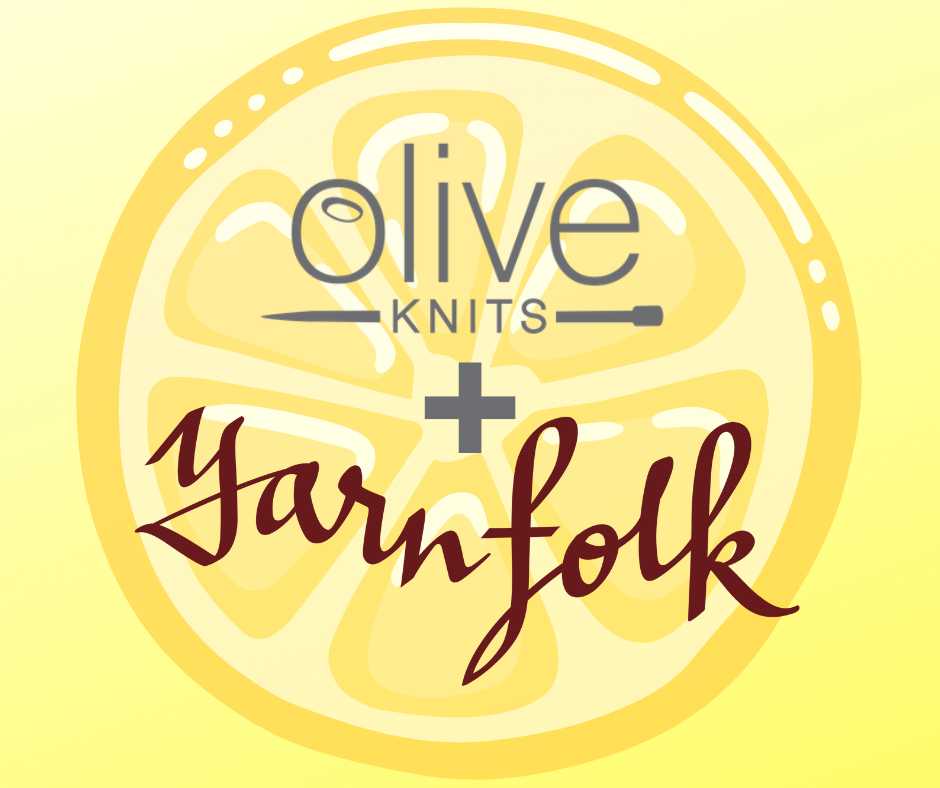 Won't you come Zoom with Marie & me? + Knitting in Public, this Saturday! Yarn Folk