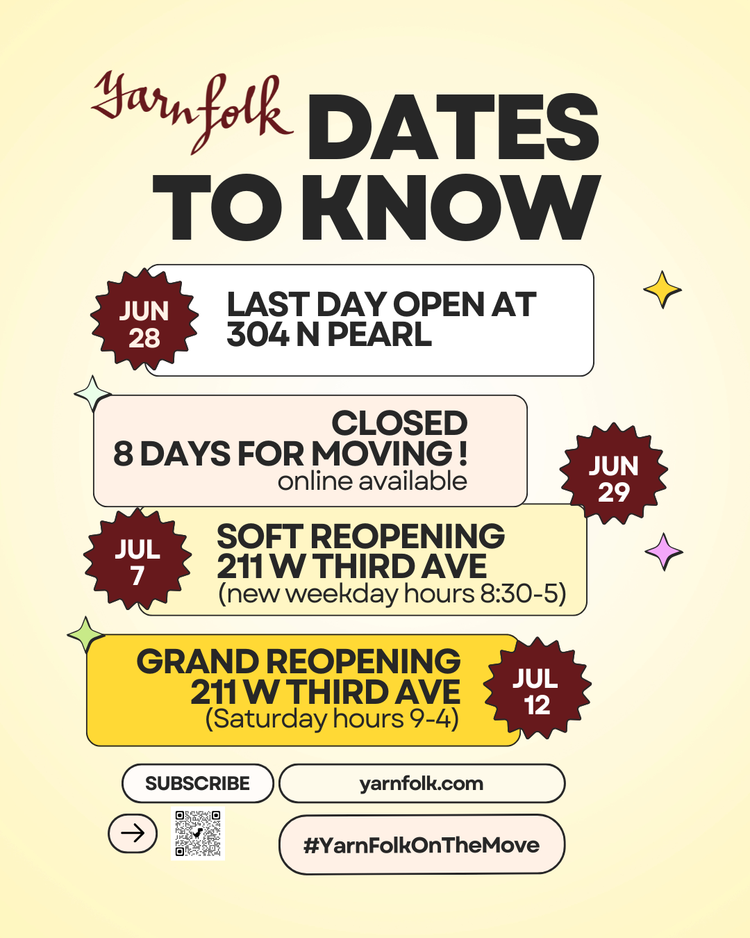 Last week at 304 N Pearl Street!