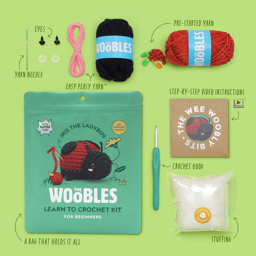 Woobels Woobles Learn to Crochet Kits - Yarn Folk