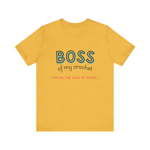 Crochet Boss Unisex Tee
