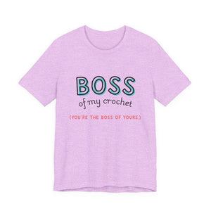Crochet Boss Unisex Tee