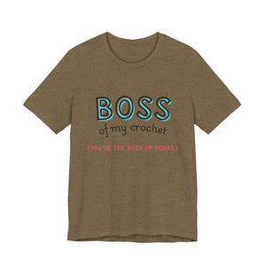 Crochet Boss Unisex Tee
