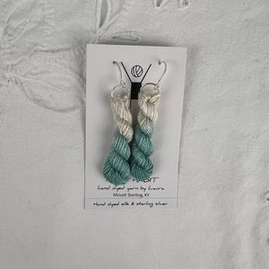 Happy Habit Hand Dyed Silk Earrings