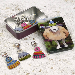 Emma Ball Stitch Markers & Tins