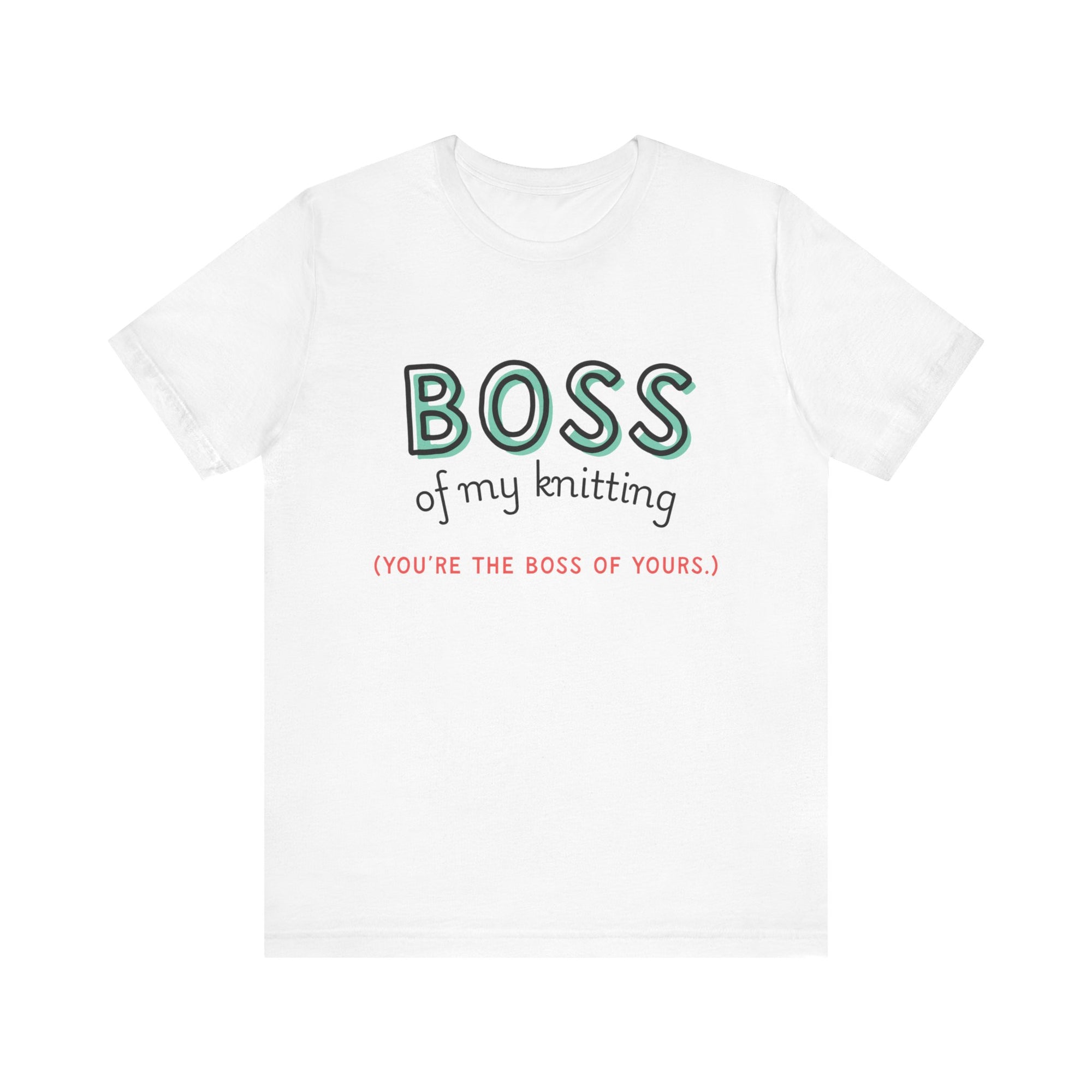 Knitting Boss Unisex Tee