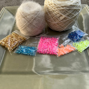 Painting With Beads Scarf Kits