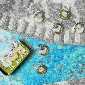 Emma Ball Stitch Markers & Tins