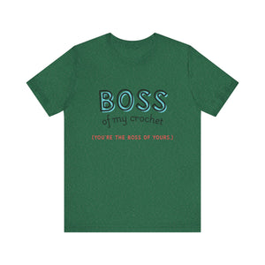 Crochet Boss Unisex Tee