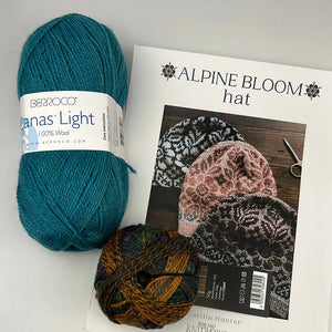 Alpine Bloom Hat Kit Yarn Folk