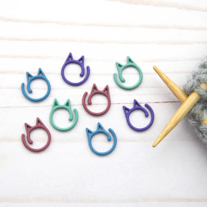Cat Split Ring Stitch Markers