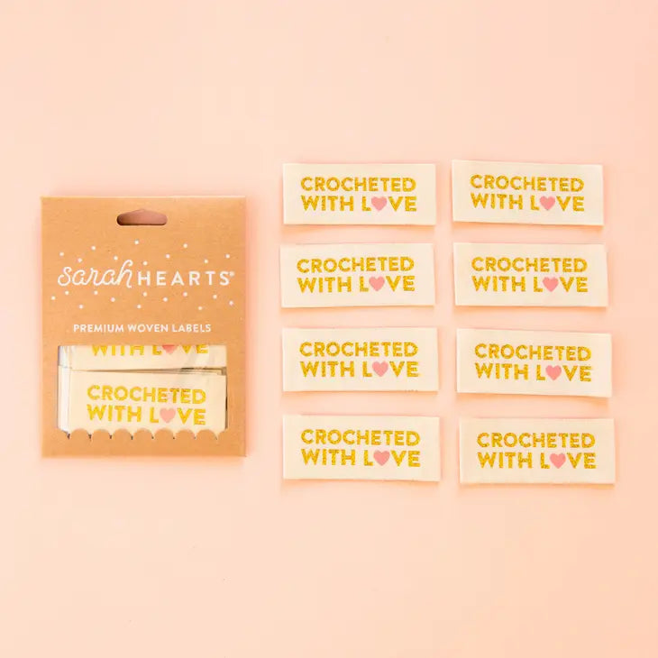 Sarah Hearts Premium Woven Labels Sarah Hearts