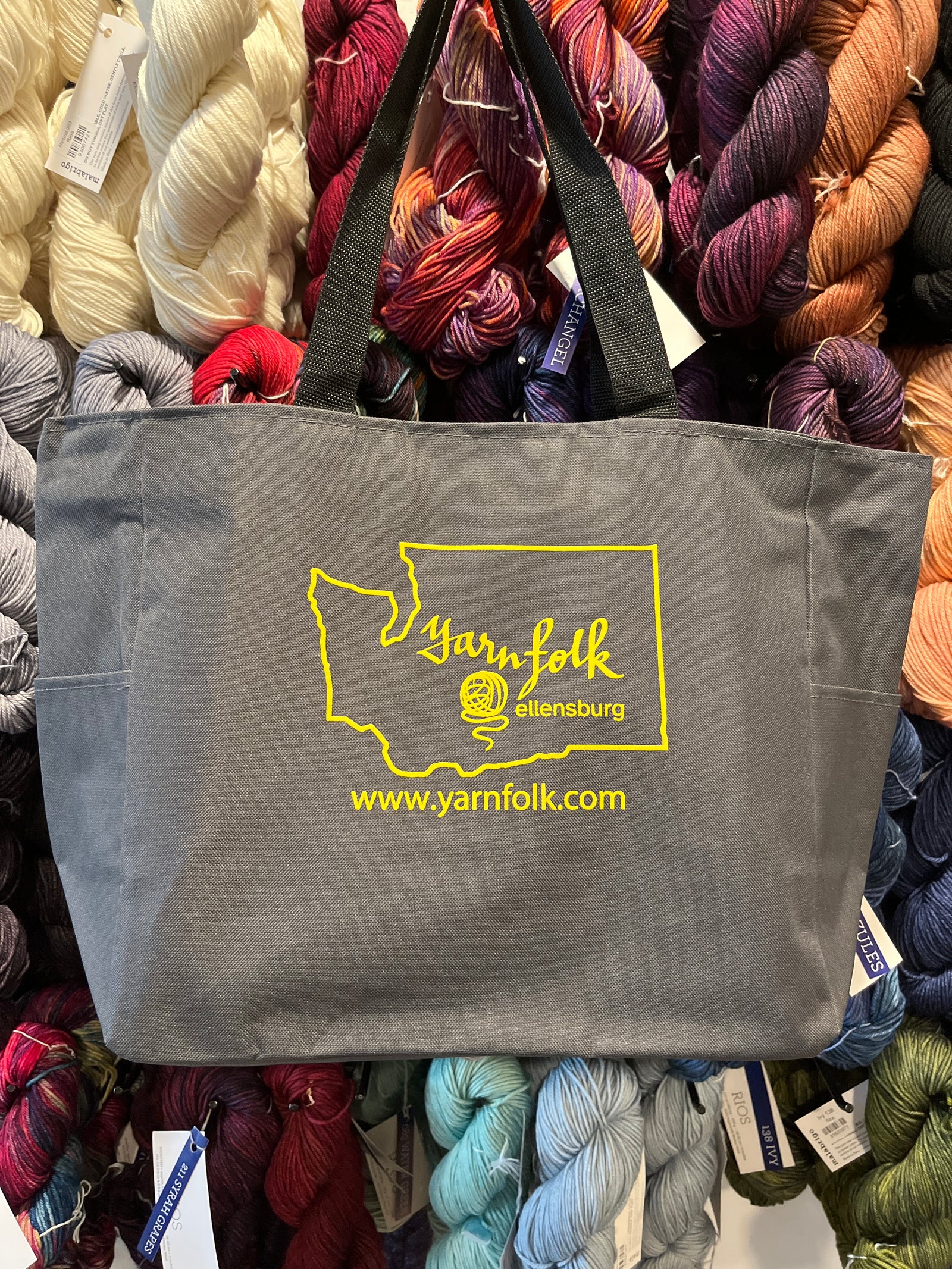 Yarn Folk Zippered Totes