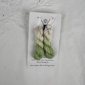 Happy Habit Hand Dyed Silk Earrings