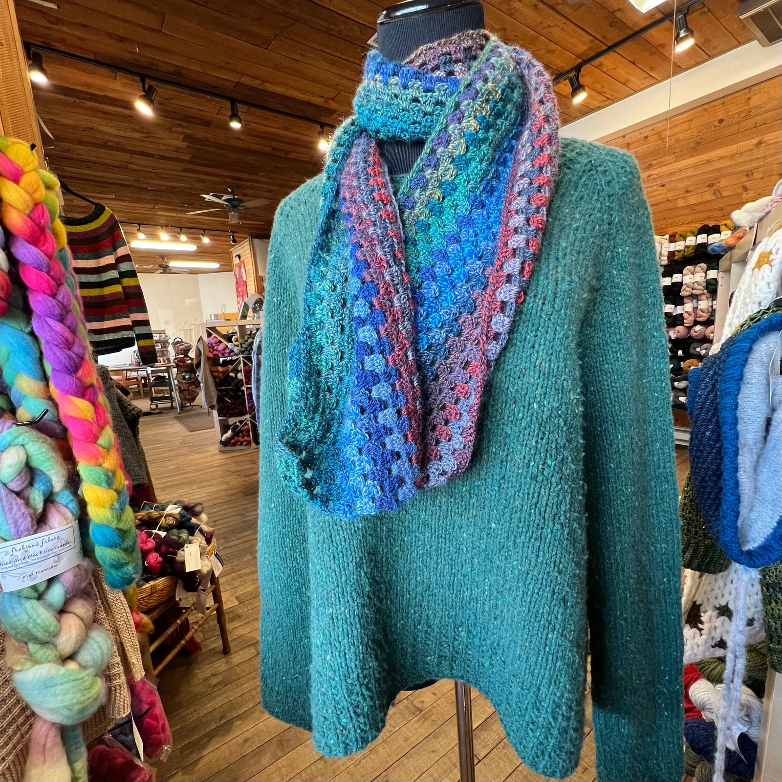 Granny Stripe Scarf Kit Schoppel