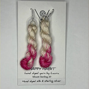 Happy Habit Hand Dyed Silk Earrings Bryson