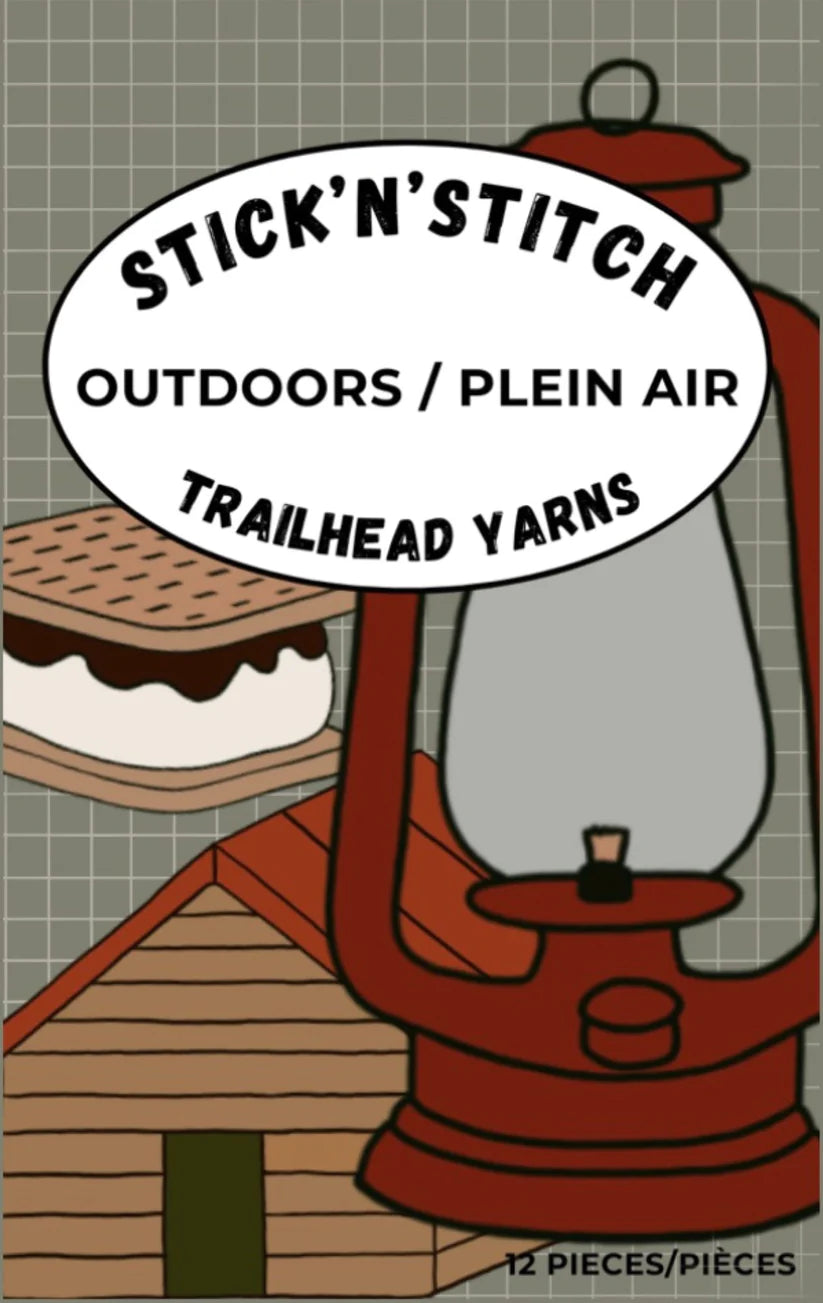 Stick & Stitch Motifs: Spring Folk