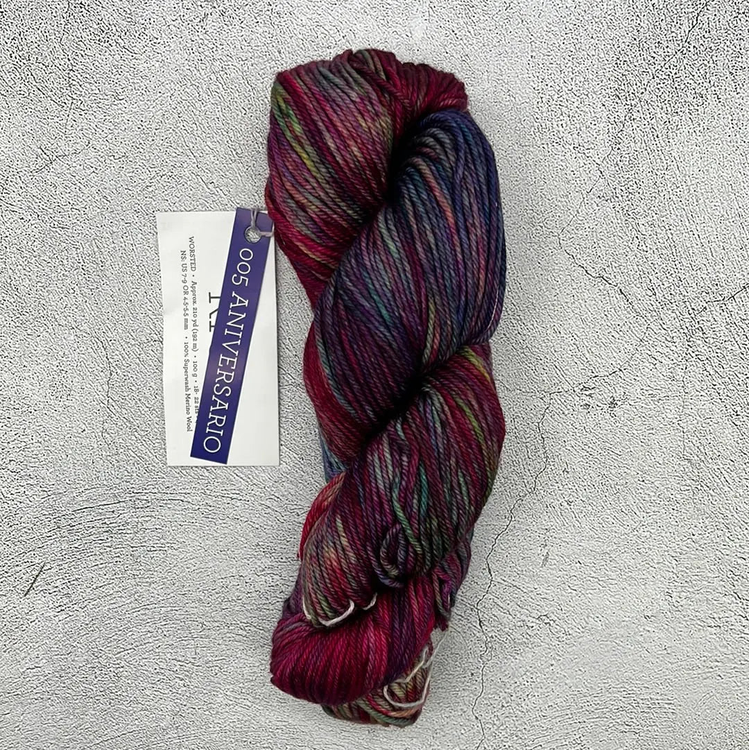 Hand-dyed Yarn @ Wonderland Yarns: OOAK Silk Twist, DK
