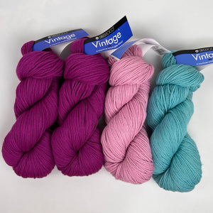 Stacktangle Scarf Kits in Berroco Vintage