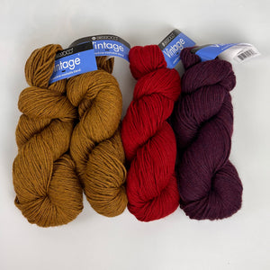 Stacktangle Scarf Kits in Berroco Vintage