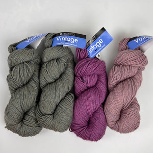 Stacktangle Scarf Kits in Berroco Vintage