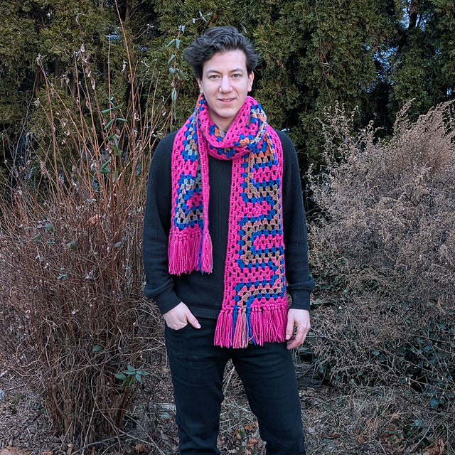 Stacktangle Scarf Kits in Berroco Vintage