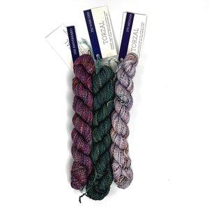 The Traveler Cowl Kits in Malabrigo Torzal