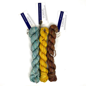 The Traveler Cowl Kits in Malabrigo Torzal