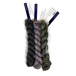 The Traveler Cowl Kits in Malabrigo Torzal