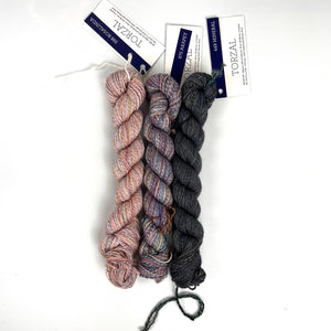The Traveler Cowl Kits in Malabrigo Torzal
