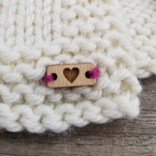 Katrinkles Tiny Heart Wood Tags