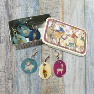 Emma Ball Stitch Markers & Tins