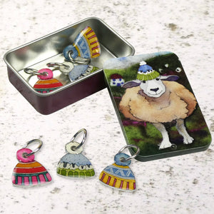 Emma Ball Stitch Markers & Tins