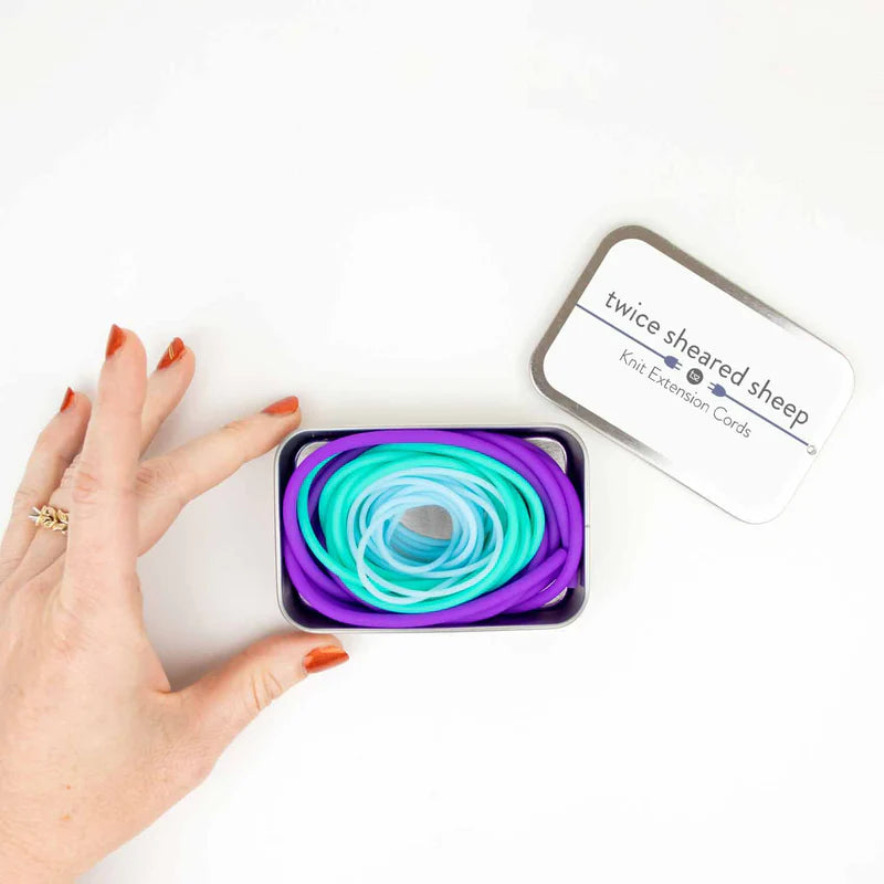 Twice Sheared Sheep Knit Extension Cords