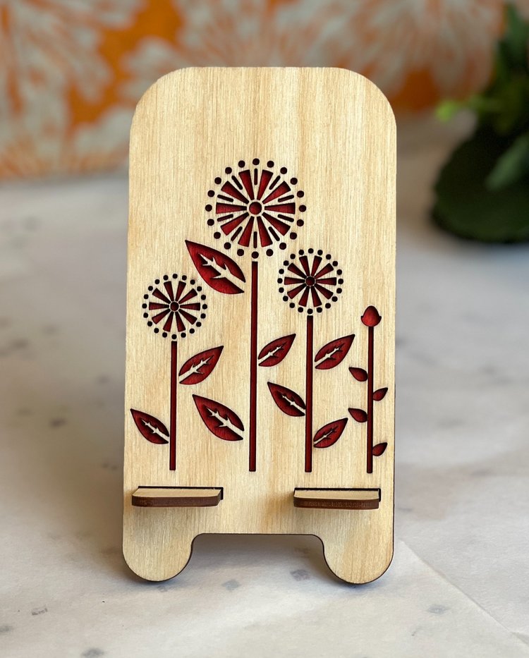 Lemon Wood Phone Stands Lemon Wood