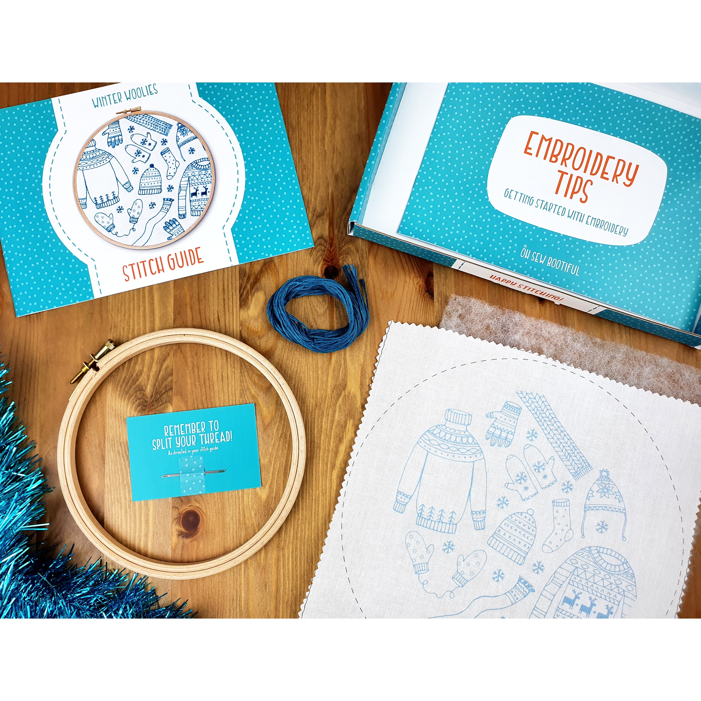 Stitch Journal Embroidery Kit – ohsewbootiful
